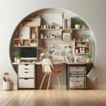 Organizacja przestrzeni pracy – jak urządzić kącik do rękodzieła.