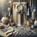 Tworzenie biżuterii z makramy.