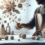 Tworzenie oryginalnych ozdób z materiałów naturalnych.